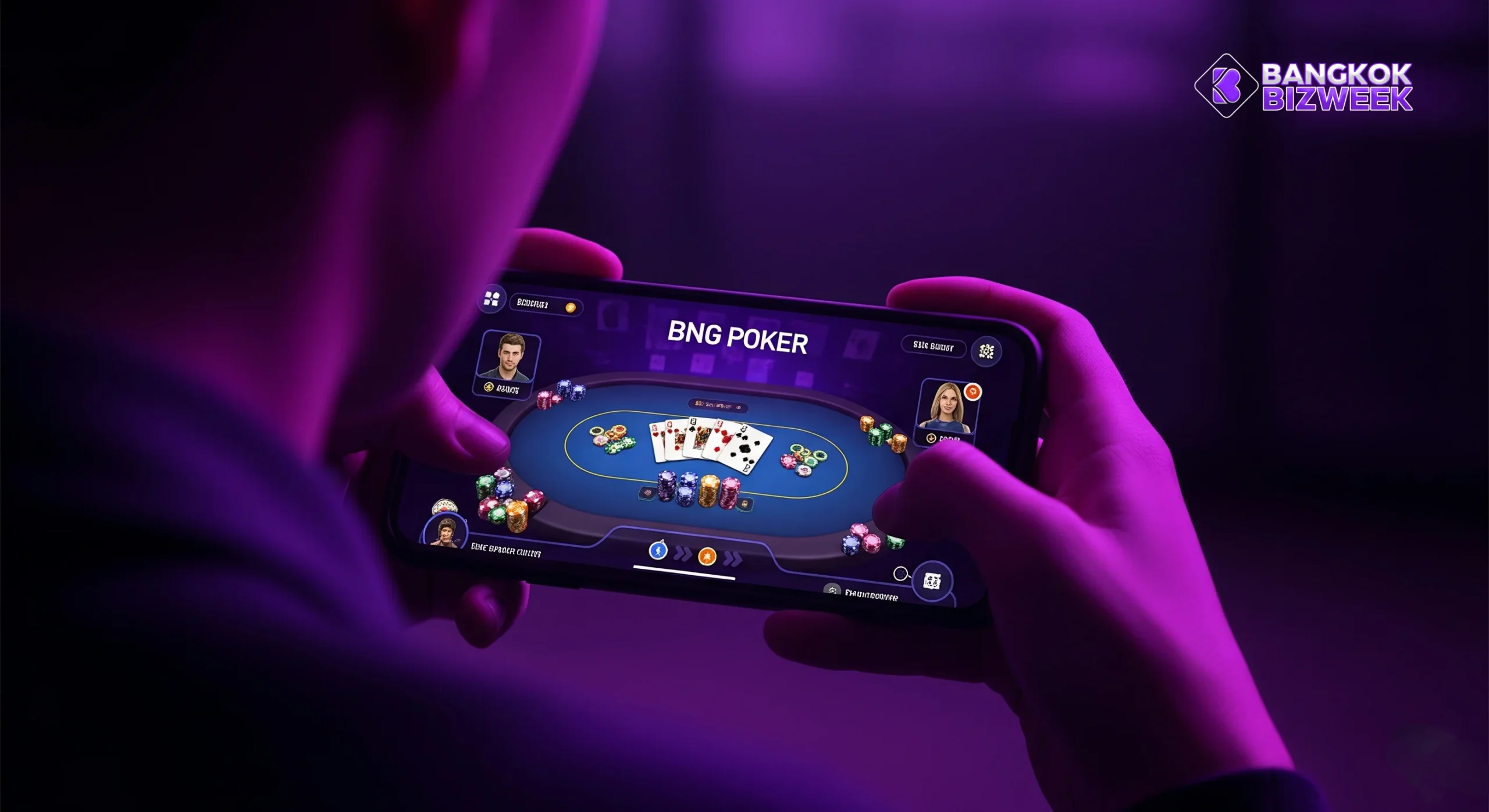 BNG POKER เล่นบนมือถือ